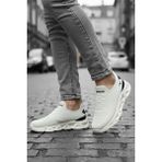 Oksit Wnd 4106 Slip On Nefes Alan Kalın Taban Erkek Sneaker - Bej