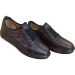 Oktay Kundura %100 Deri Ortopedik Günlük Sneaker Casual Erkek Ayakkabı Bms B405 - Kahve