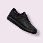 Oktay Kundura %100 Deri Ortopedik Günlük Sneaker Casual Erkek Ayakkabı Bms B405 - Siyah