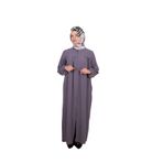 Oktay Usta Collection ROBALI1662 Siyah Mevlana Kesim Kadın Ferace