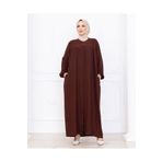 OKTAYUSTA COLLECTİON Robalı Mevlana Kesim Günlük Kahve Ferace