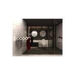 OKTSTORE Akordiyon 70cm 9 Gözlü Çamaşır Kurutma Askısı Paslanmaz Çamaşır Kurutmalık Banyo Balkon Antrasit