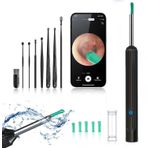 OKUBOX Kulak balmumu temizleme aleti, kamera ve ışıklı kulak temizleyici, akıllı görsel kulak kiri temizleme kiti, kolay kulak kiri temizliği için su geçirmez silikon kulak kaşığı (NE7) (NE7)