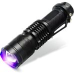 Okul Dünyası Uv LED Mor Işıklı El Feneri