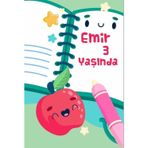 Okul Eşyaları Temalı Doğum Günü Afişi 70X100 cm