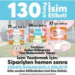 Okul Etiketi Kalem Defter Etiketi Gumball Özel Isim Yazılabilen Etiket - 130 Adet - 0 - Siyah