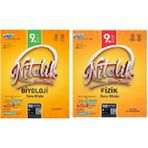 Okul Marketim NİTELİK 9.sınıf Nitelik Fizik - Biyoloji Soru Kitabı (*2 Kitap*) ("yeni Müfredat") 2026