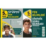 Okul Marketim Tudem 2025 5. Sınıf Fen Bilimleri Stüdyo + Dinamik Soru Bankası Seti 2 Kitap Yeni Müfredat