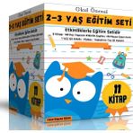 Okul Öncesi 2-3 Yaş Eğitim Seti (9 Kitap + 2 Etkinlik Seti) (Ciltli)