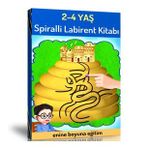 Okul Öncesi 2-4 Yaş Labirent Kitabı (Spiralli Kitap)