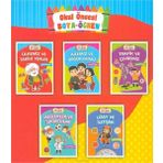 Okul Öncesi Boya Öğren Seti Çıkartmalı-5 Kitap Takım - Kolektif