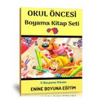 Okul Öncesi Boyama Kitap Seti 5 Kitap