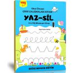 Okul Öncesi Çizgi Çalışmaları Kitabı (Yaz-Sil) (Ciltli)