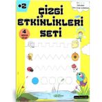 Okul Öncesi Çizgi Etkinlikleri Seti 4 Kitap