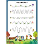 Okul Öncesi Çizgi Etkinliklerim Yaz-Sil Kitabı