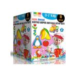 Okul Öncesi Eğitici Süper Boyama Kitap Seti 11 Kitap Enine Boyuna Eğitim