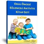Okul Öncesi Eğlenceli Aktivite Kitap Seti 3 Fasikül Kitap