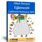 Okul Öncesi Eğlenceli Labirent Bulmaca Kitap Seti 2 Fasikül Kitap