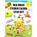 Okul Öncesi Etkinlik Çalışma Kitap Seti (2 Kitap) - Enine Boyuna Eğitim