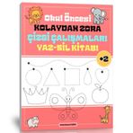 Okul Oncesi Kolaydan Zora Cizgi Calismalari Yaz-Sıl Kitabi