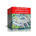 Okul Öncesi Labirent Seti 11 Fasikül Kitap Enine Boyuna Eğitim