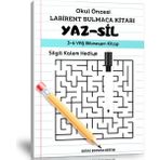Okul Öncesi Labirent Yaz-Sil Kitabı (Ciltli)