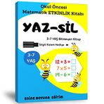 Okul Öncesi Matematik Etkinlikleri Yaz-Sil Kitabı
