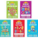 Okul Öncesi Neşeli Etkinlikler Seti 5 Kitap