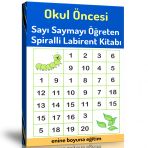 Okul Öncesi Sayı Saymayı Öğreten Labirent Kitabı