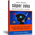 Okul Öncesi Süper Zeka Kitap Seti 2 Spiralli Kitap