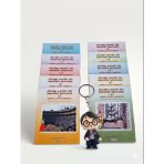 Okul Öncesi Ülkeleri Tanıtan Eğitici Hikaye Kitap Seti 10 Kitap + Harry Potter Anahtarlık Hediye