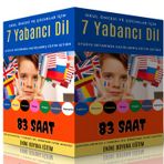 Okul Öncesi ve Çocuklar İçin 7 Yabancı Dil Eğitim Seti