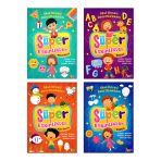 Okul Öncesi Zeka Etkinlikleri Süper Etkinlikler 4 Kitap (5-6 Yaş)