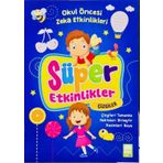 Okul Öncesi Zeka Etkinlikleri Süper Etkinlikler - Çizgiler - Ema Yayınları