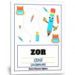 Okul Öncesi Zor Çizgi Enine Boyuna Eğitim