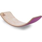 Okul Oyuncak Wavy Board Ahşap Renkli Keçeli Denge Tahtası - Pembe