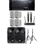 Okul Ses Sistemi İdeal İç-Dış Amfi Hoparlör Sistemi Full Paket-1