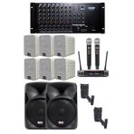 Okul Ses Sistemi İdeal İç-dış Anfi Hoparlör Sistemi Full Paket-3