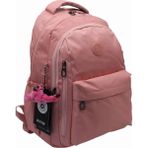 Okul Sırt Çantası Unisex Suya Dayanıklı Kumaş Okul Çantası BVT2500 Pudra - Pembe