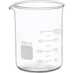 Okul Store Cam Beher - Kısa Form 250ML - Şeffaf