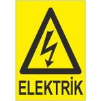 Okularenkkat Elektrik Uyarı Levhası