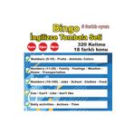 Okuling Bingo - İngilizce Tombala Seti - İngilizce Kelime Oyunu