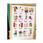 Okuling Manyetik Ingilizce Kelime Kartları Flashcards- Eylemler / Action Words