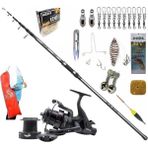 Okuma Alaris 420CM 100-200GR 65 Kudos Orion Lüx Profesyonel Surf Sazan Kıyı Olta Takımı Seti