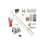 Okuma Aria-3000A 270Cm 10-35Gr Remixon Red Zoom Karbon Kıyı Spin Olta Takımı Seti