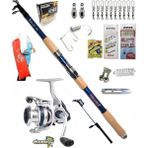Okuma Aria-3000a Piranha Ultimate 210cm 50-100gr Kıyı Spin Olta Takımı Seti