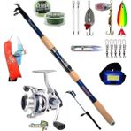 Okuma Aria-3000a Piranha Ultimate 210cm 50-100gr Turna Spin Olta Takımı Seti