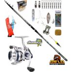 Okuma Aria-6000a Oslo Crome 420cm 70-250gr Profesyonel Surf Sazan Kıyı Olta Takımı Seti
