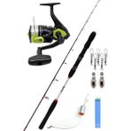 Okuma Fin Chaser X Fnx-60 Fujin Deepking 40-140 Gr Bot Tekne Olta Takımı Seti