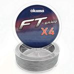 Okuma FT-Braid X4 4Kat Örgü Dynema İp Misina 150m/300m seçimli 300m 0,165mm